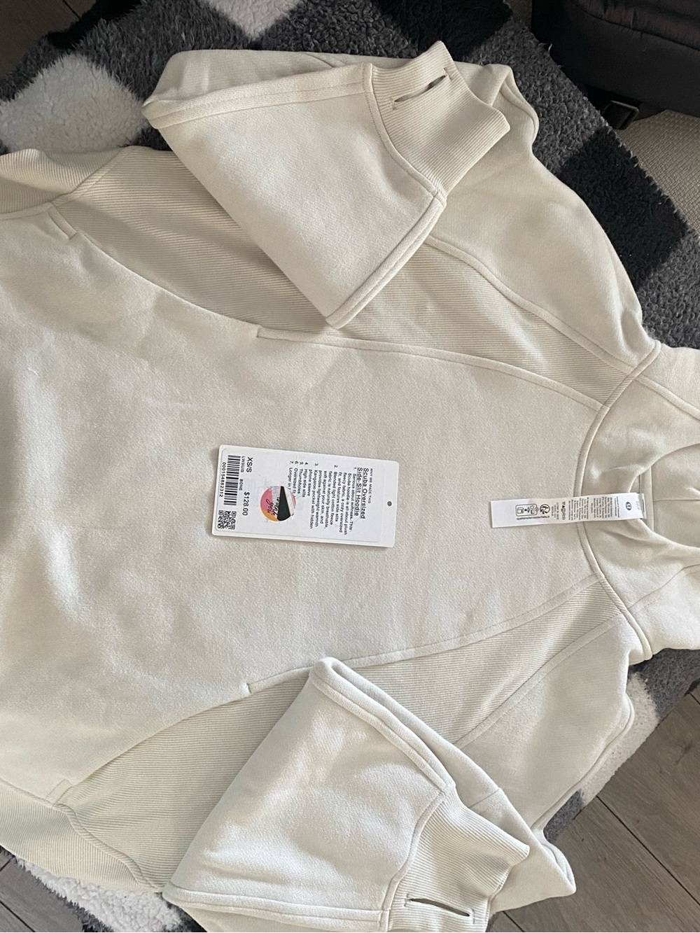 lululemon athletica Cream Crewneck Pullover